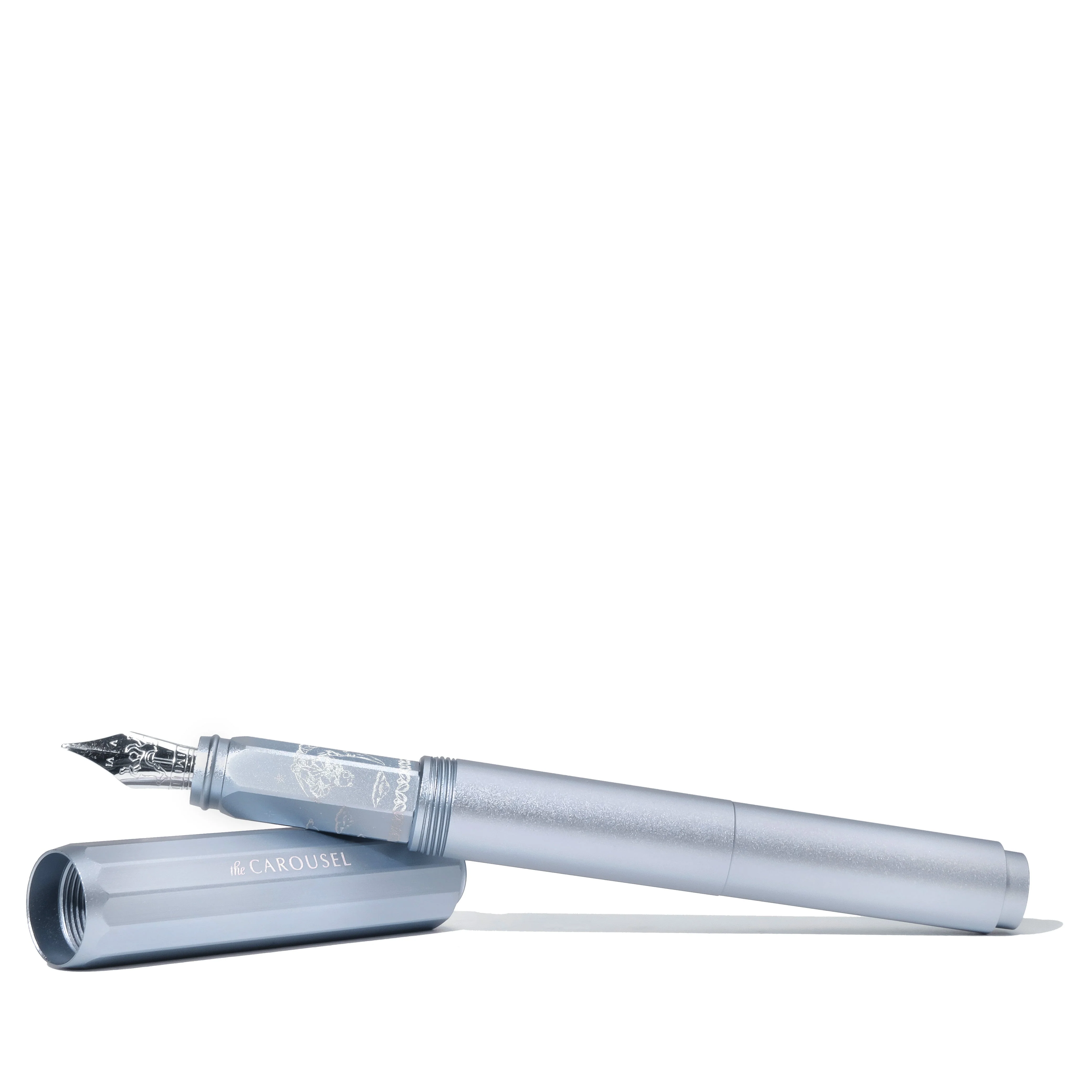Aluminum Carousel Fountain Pen - Harlequin Dream - Image 3