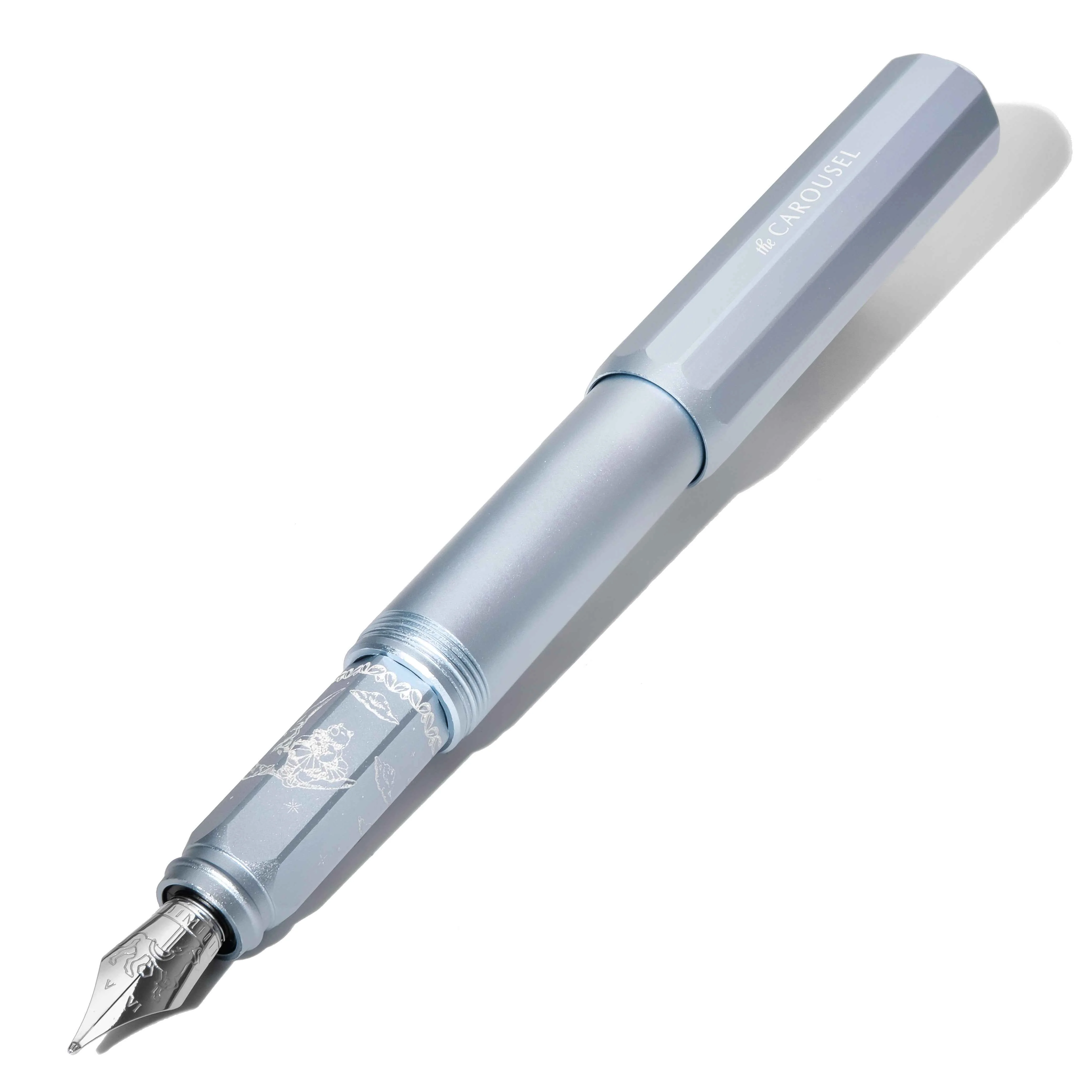 Aluminum Carousel Fountain Pen - Harlequin Dream - Image 4
