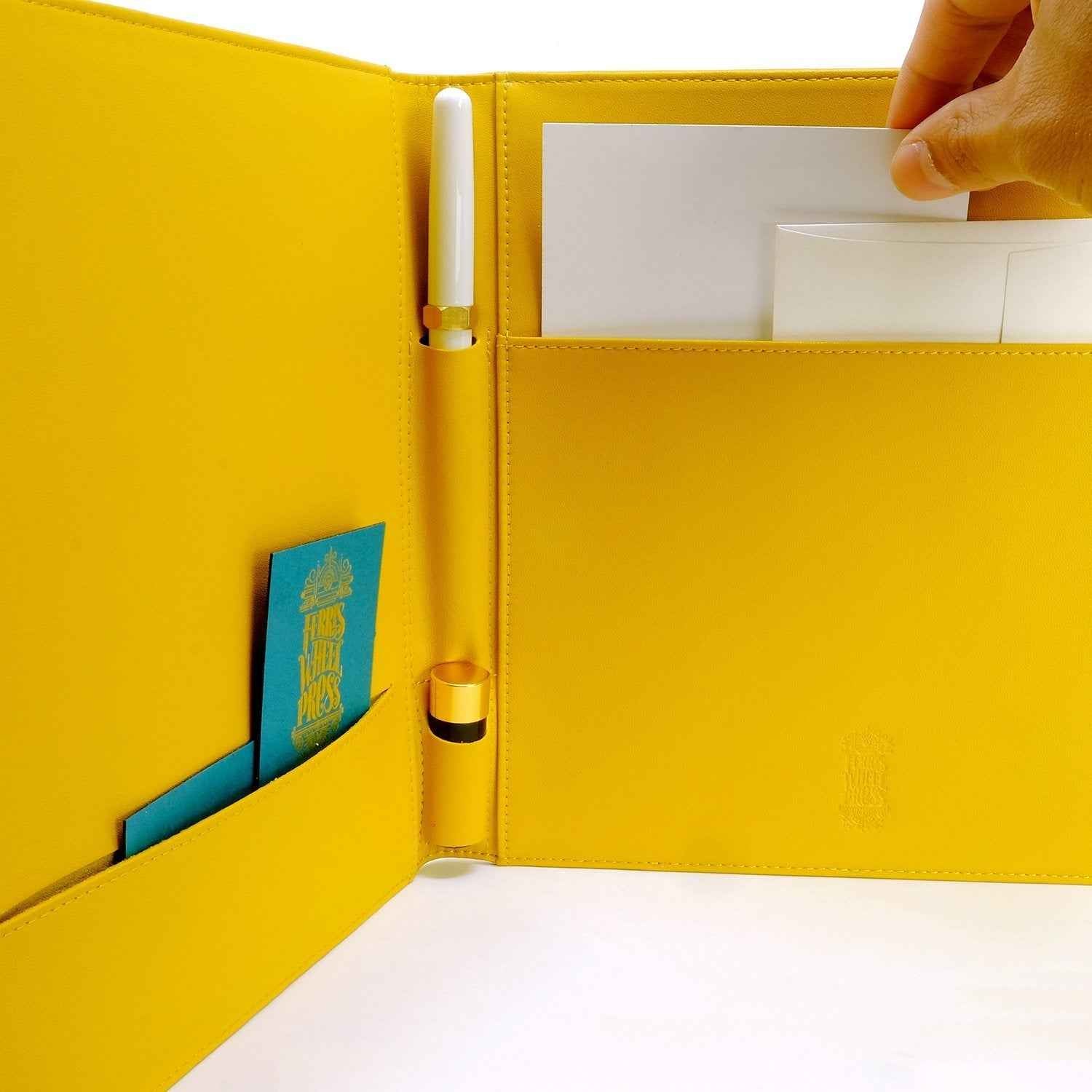 Always Right Fether™ Folio - Mustard Yellow - Image 3