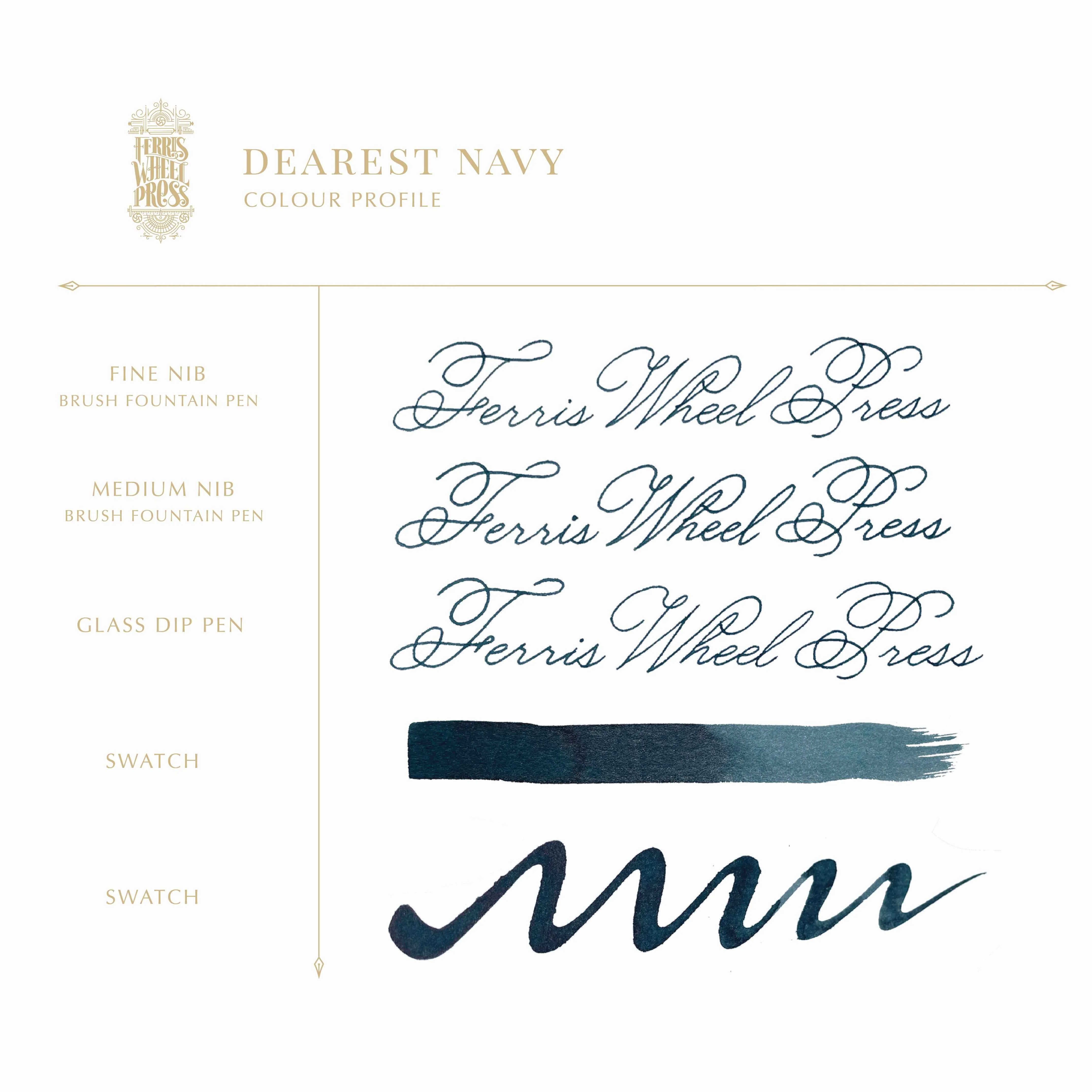 Everyday Collection | Dearest Navy 10ml Ink - Image 3