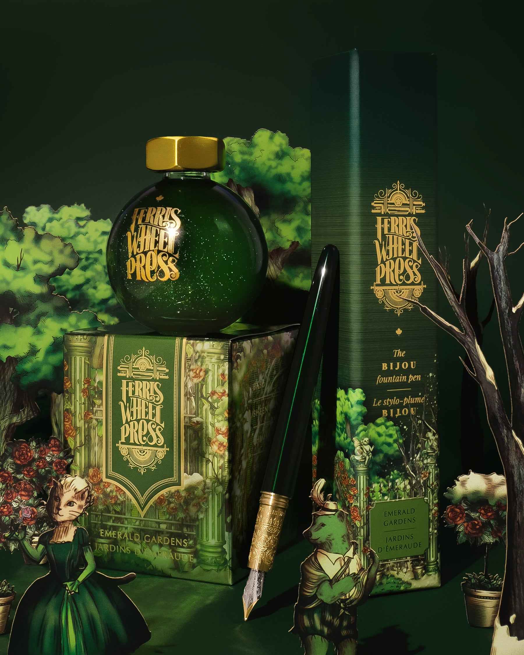FerriTales | The Beauty and the Beast | Emerald Gardens 85ml Ink - Image 9