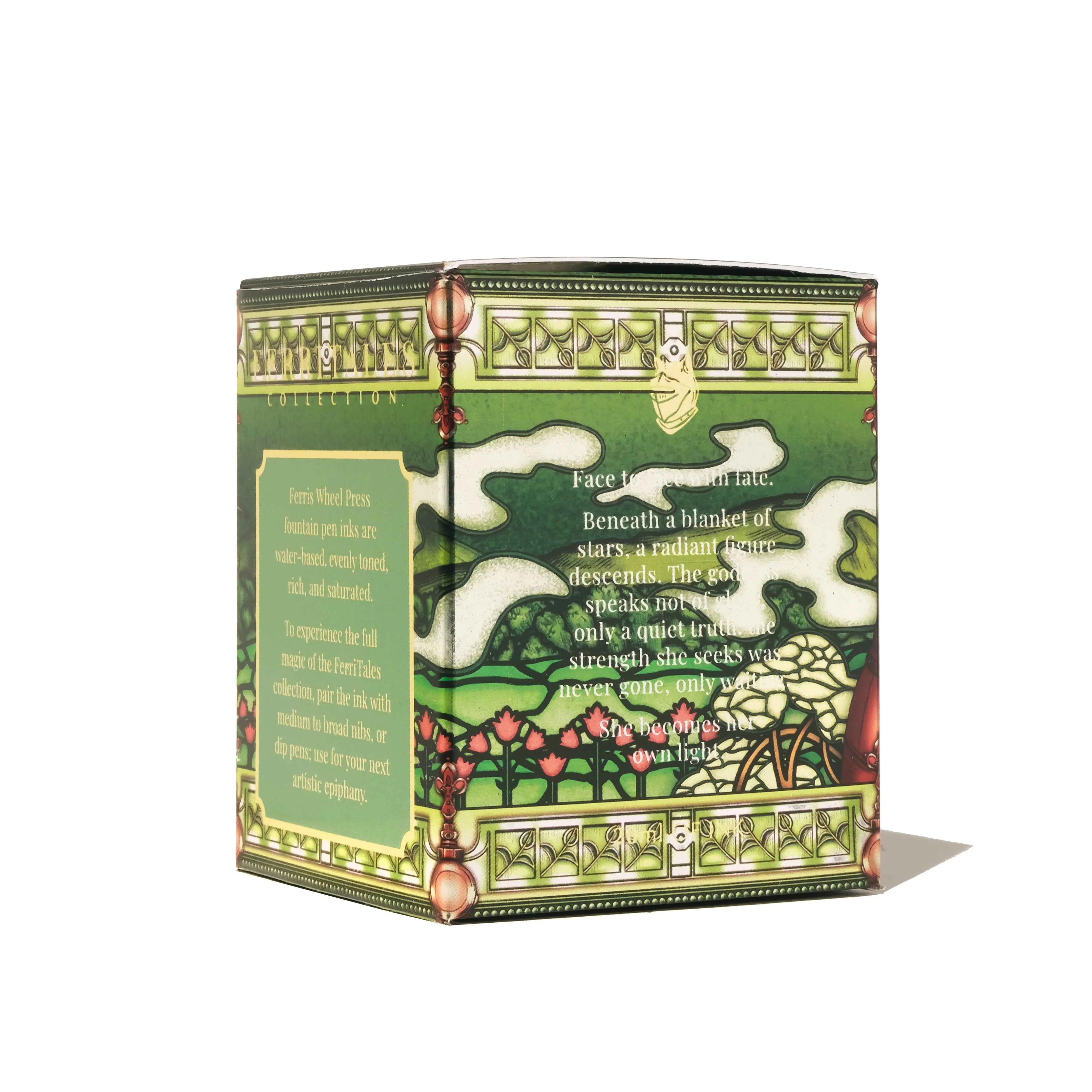 FerriTales | The Book of Knights Series | Panes of Peridot 85ml Ink - Image 4