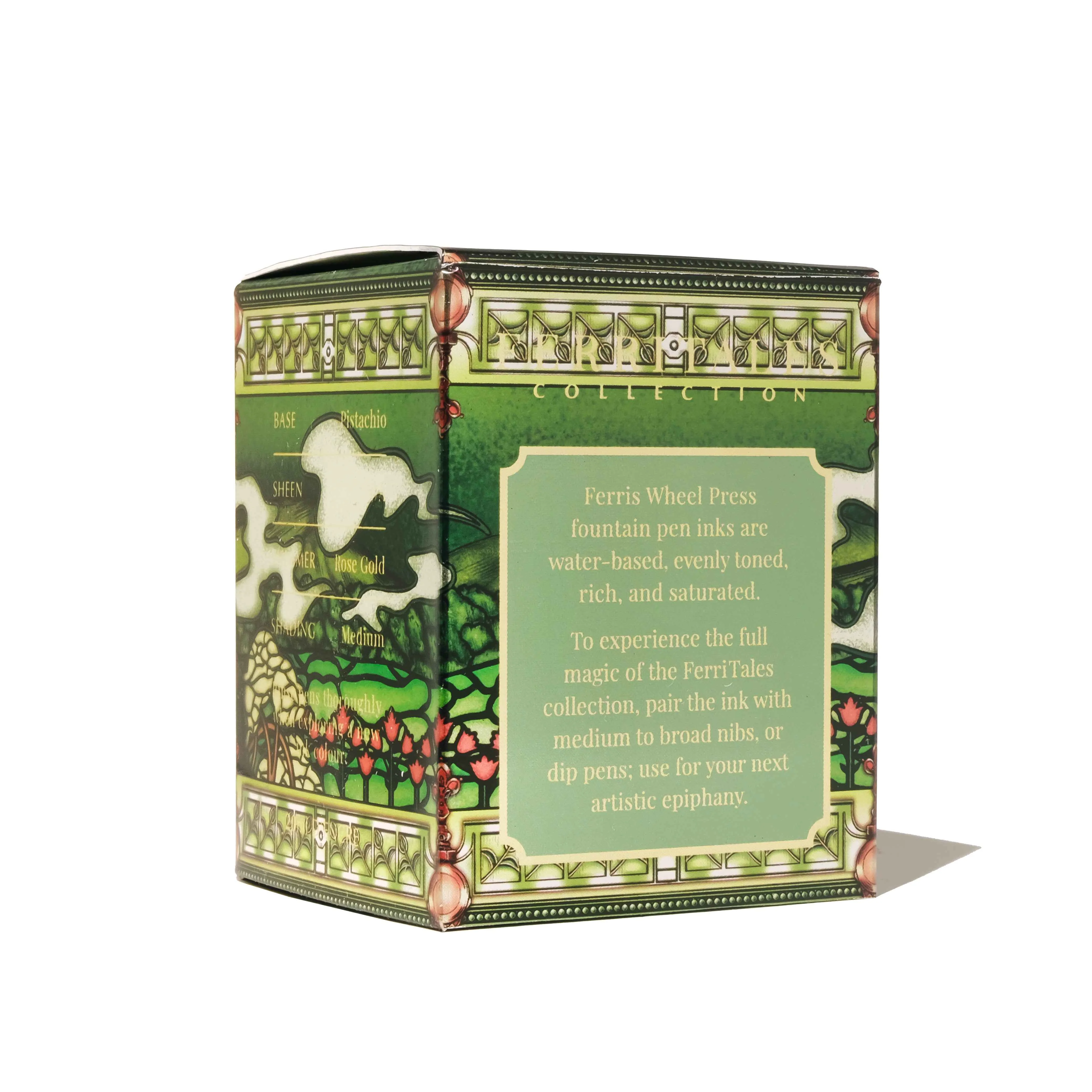 FerriTales | The Book of Knights Series | Panes of Peridot 85ml Ink - Image 5