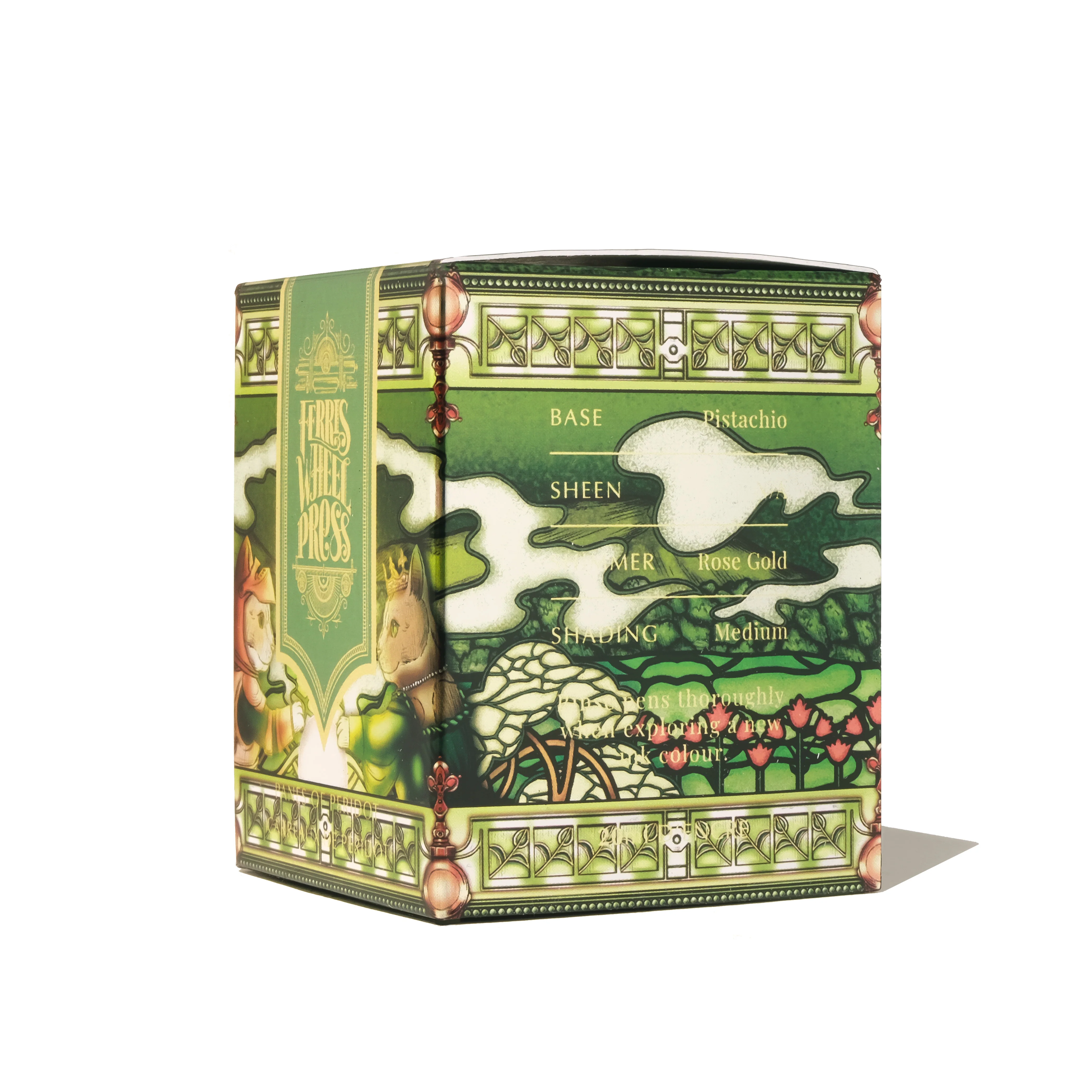 FerriTales | The Book of Knights Series | Panes of Peridot 85ml Ink - Image 6