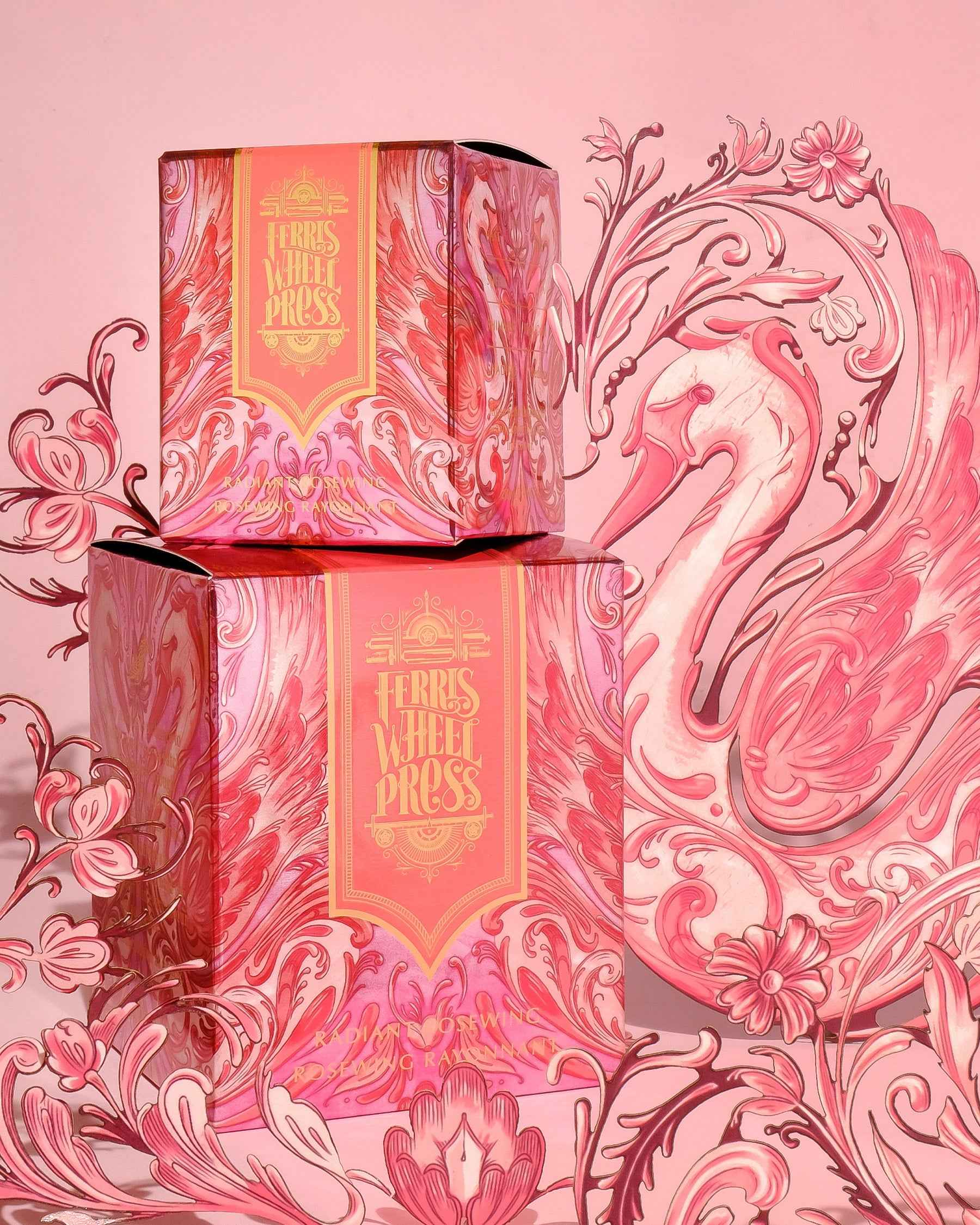 FerriTales | The Wild Swans | Radiant Rosewing 85ml Ink - Image 10