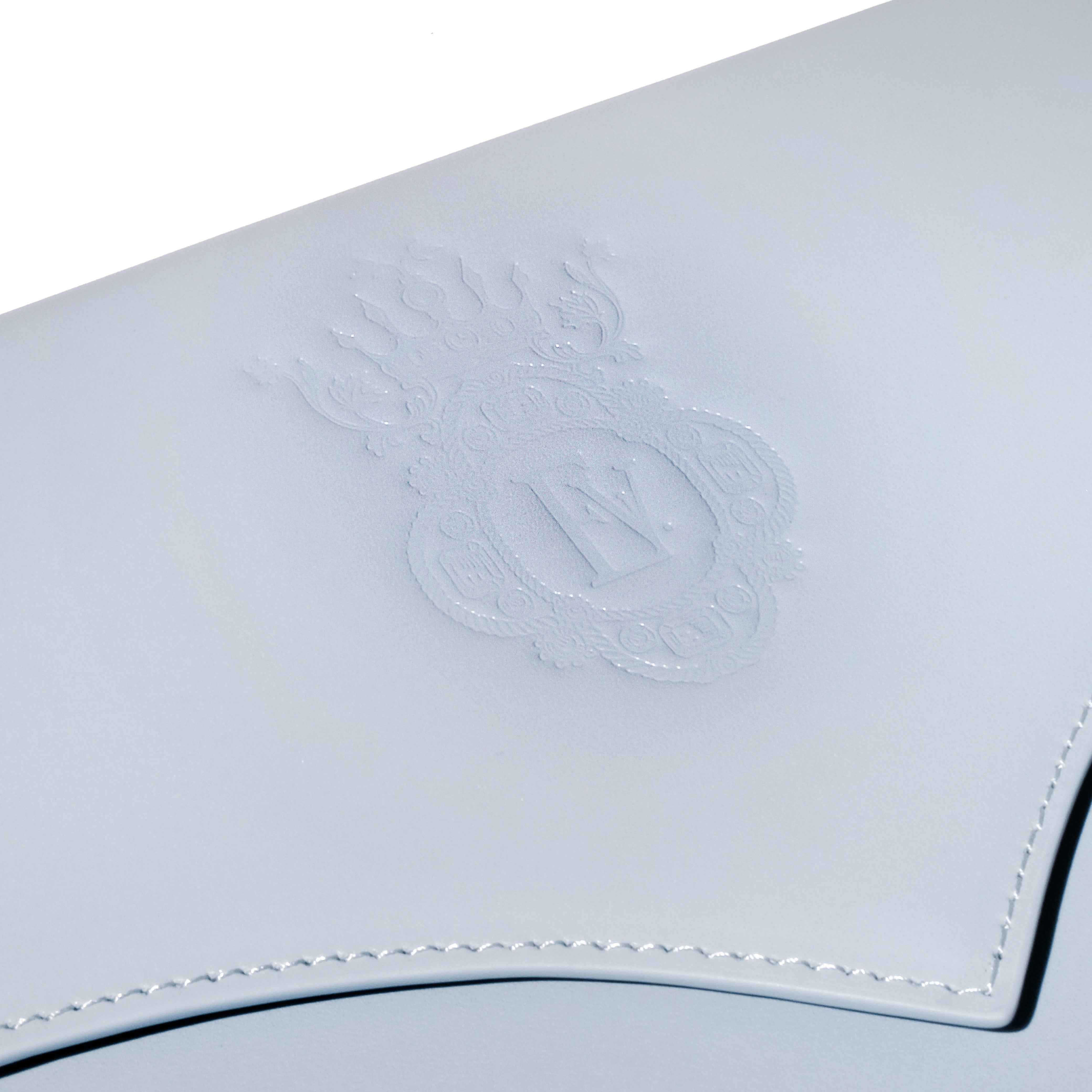 Leather Stationery Collection - The Pendant Folio A5 / Light Blue - Image 6