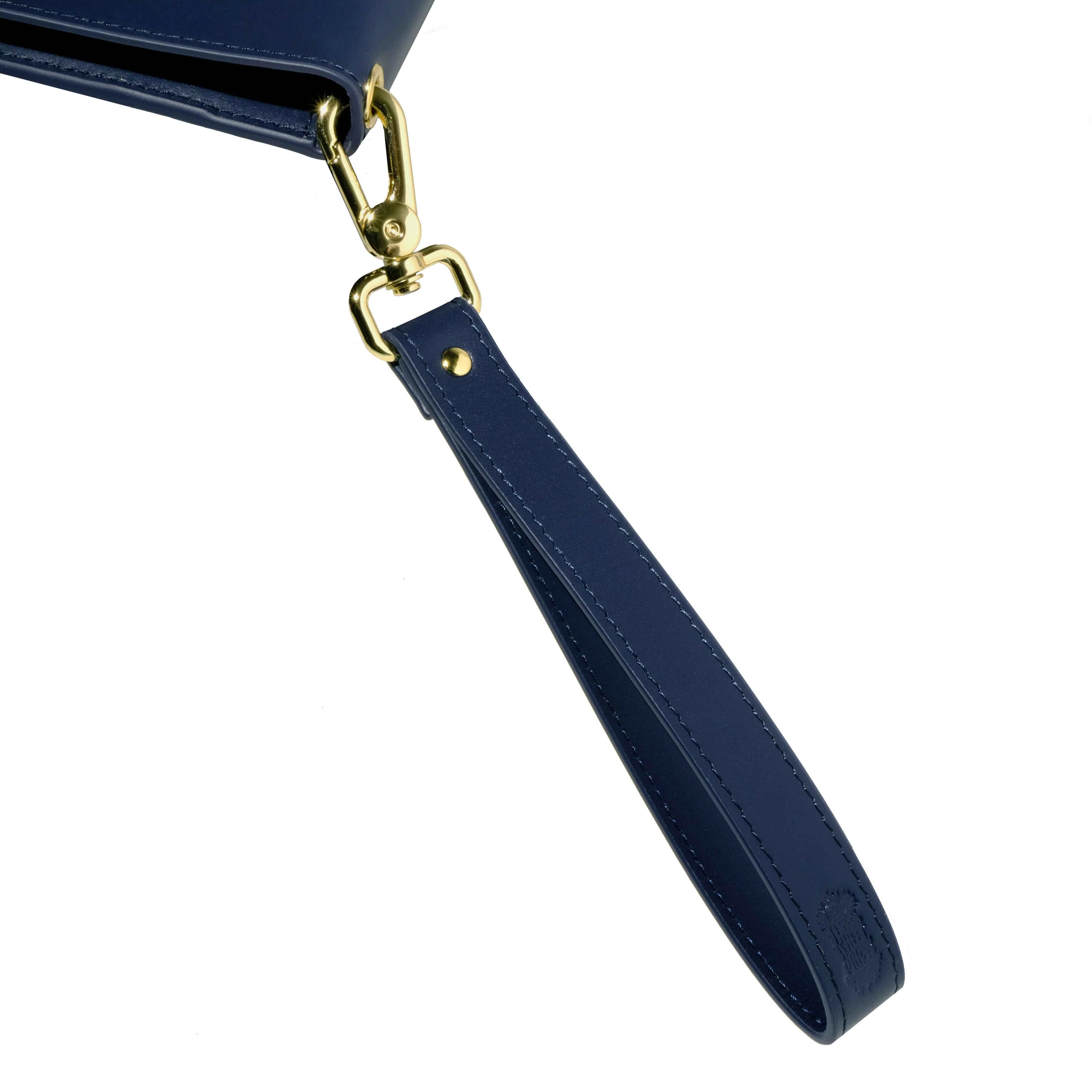 Leather Stationery Collection - The Pendant Folio A5 / Navy - Image 9