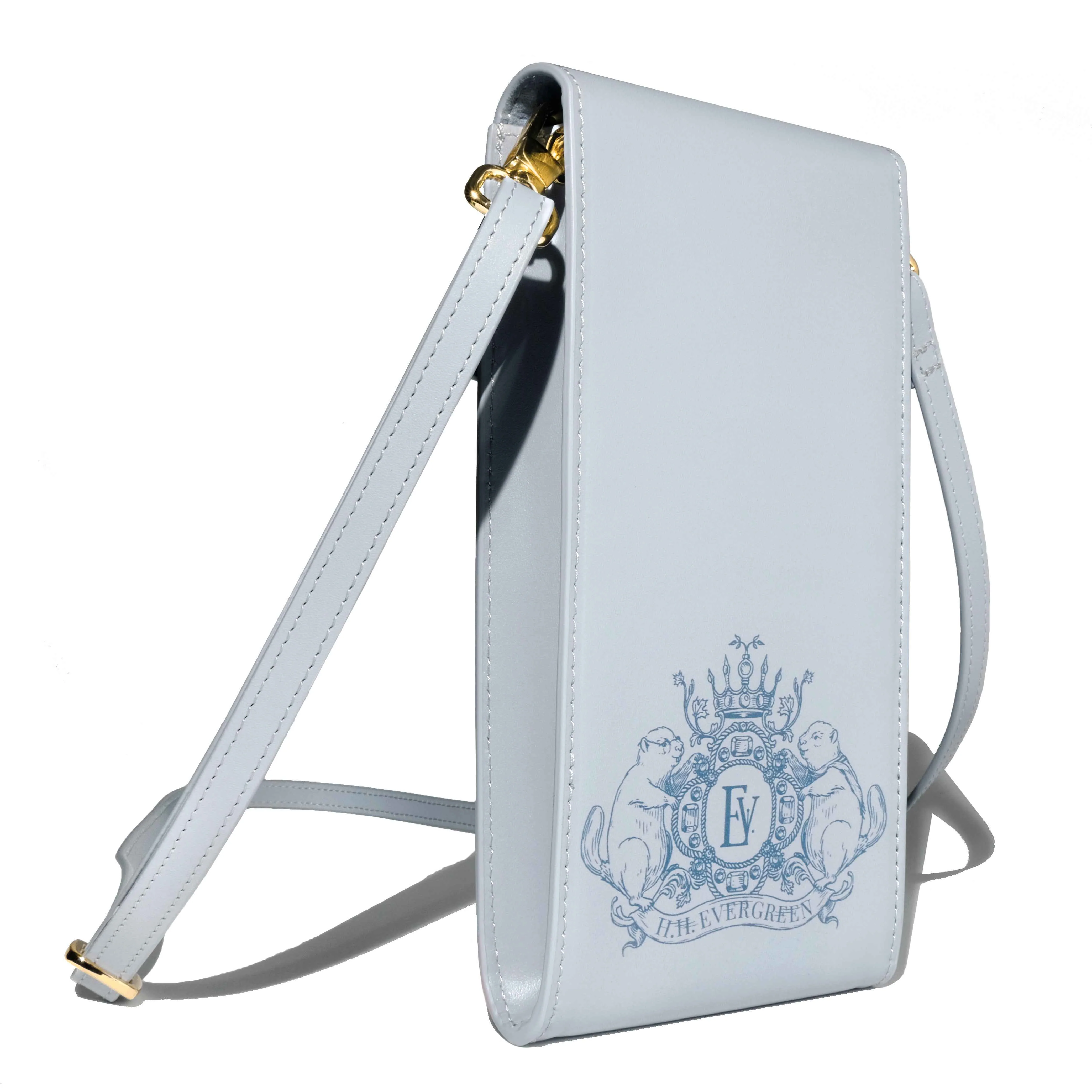 Leather Stationery Collection - The Pendant Purse / Light Blue - Image 5
