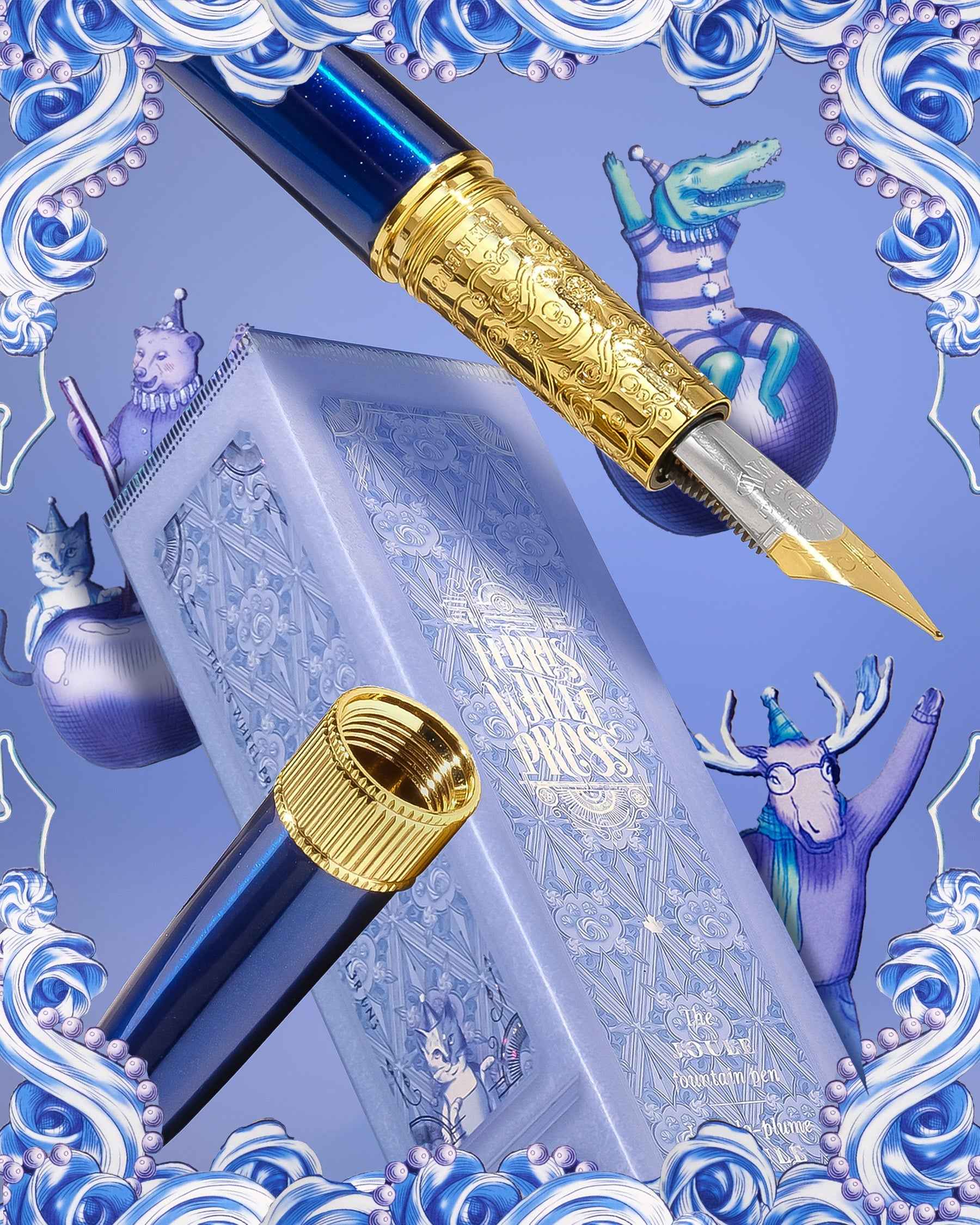 Limited Edition 2025 | The Joule Fountain Pen - Blue Revelry - Image 14