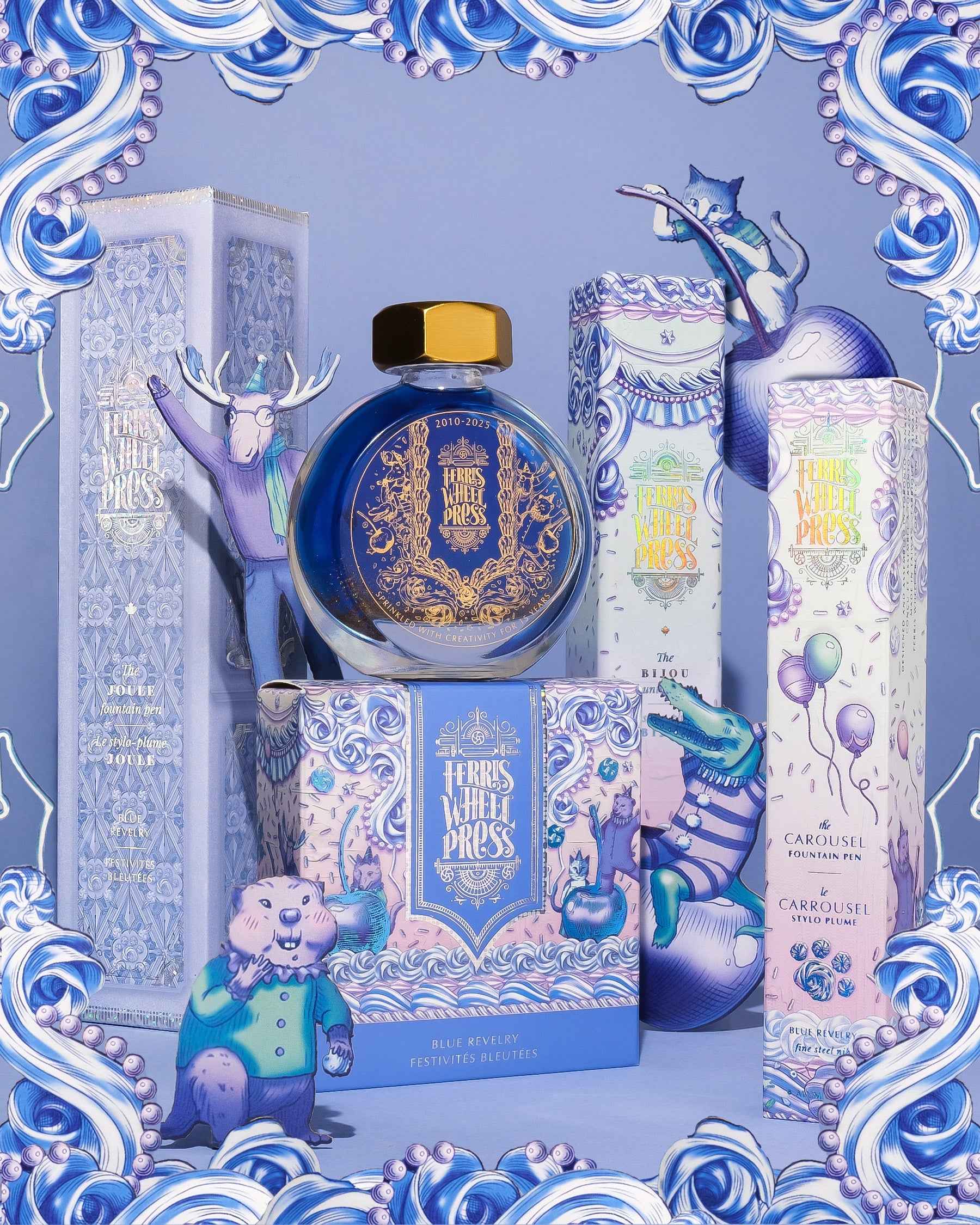 Limited Edition 2025 | The Joule Fountain Pen - Blue Revelry - Image 17