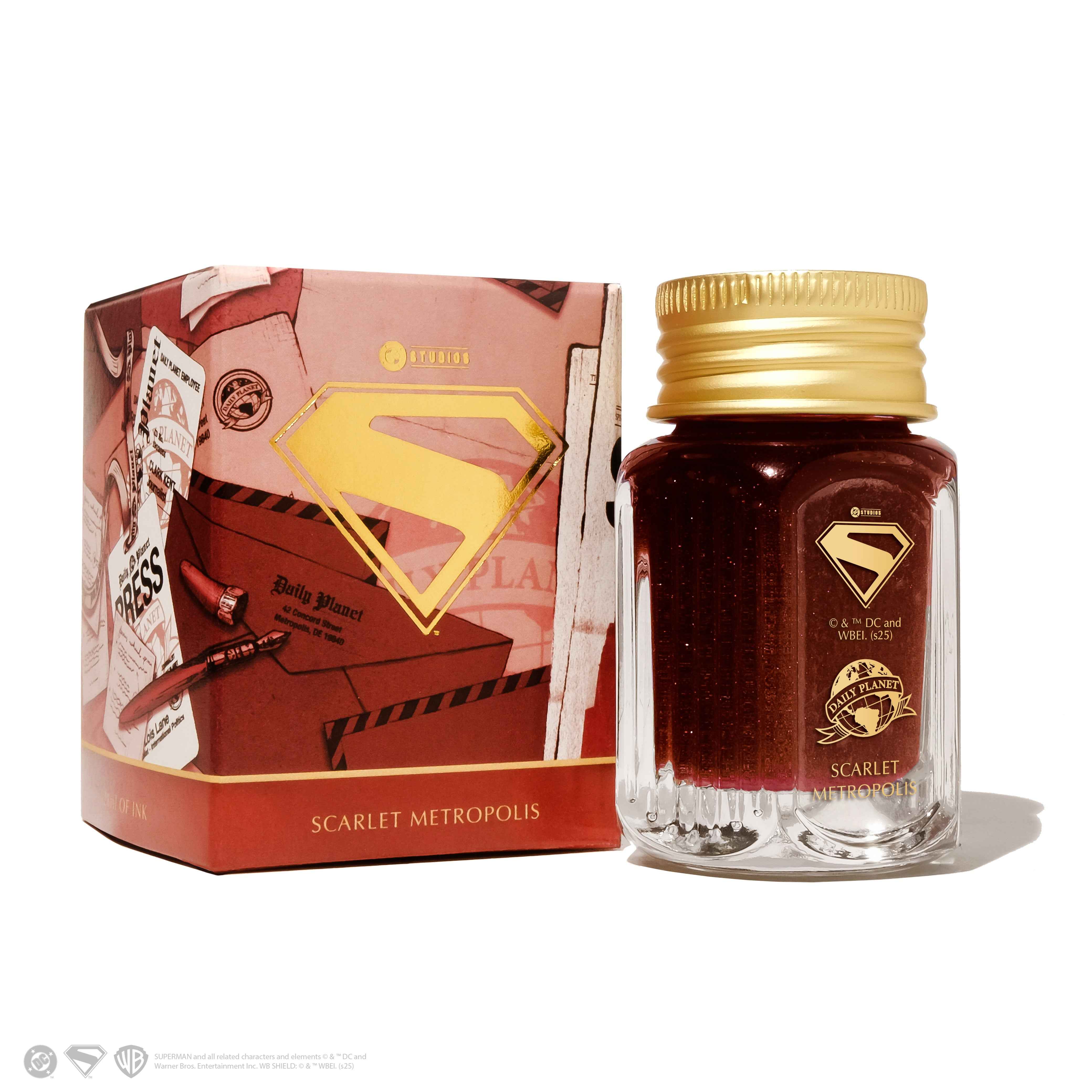 Superman 28ml Ink set + Modern Antiques Inkwell - Image 14
