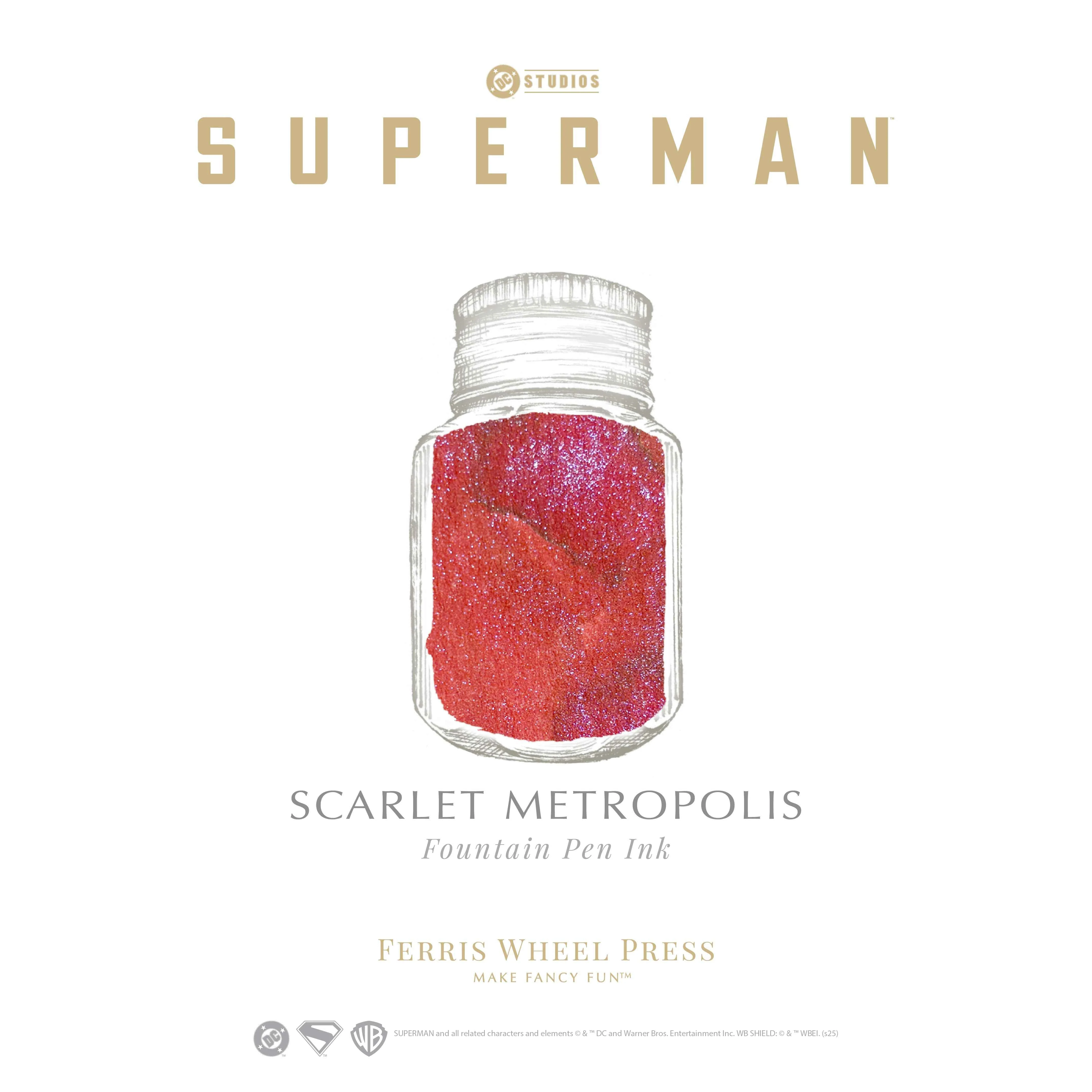 Superman 28ml Ink set + Modern Antiques Inkwell - Image 24