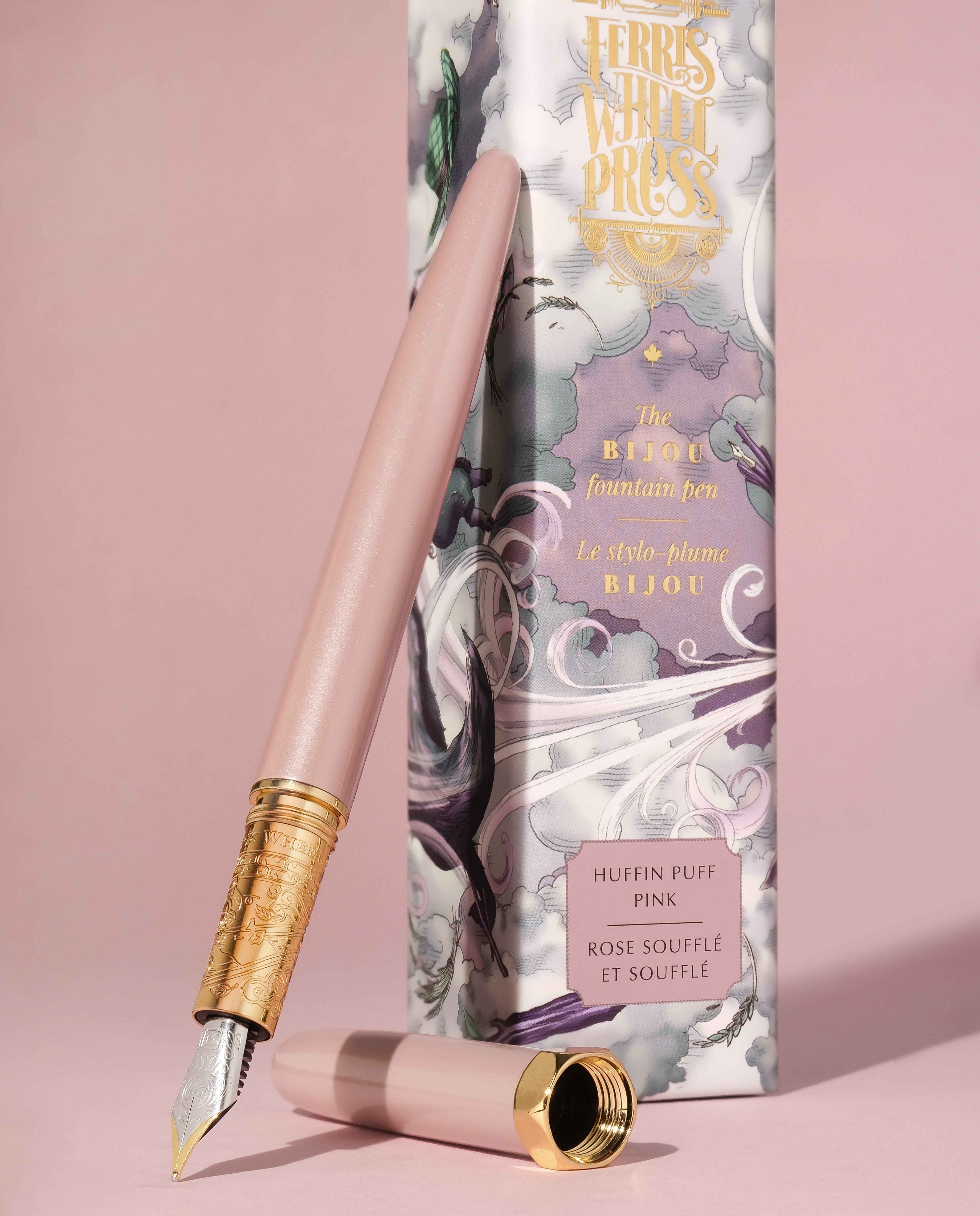 The Bijou Fountain Pen - Huffin Puff Pink - Image 11