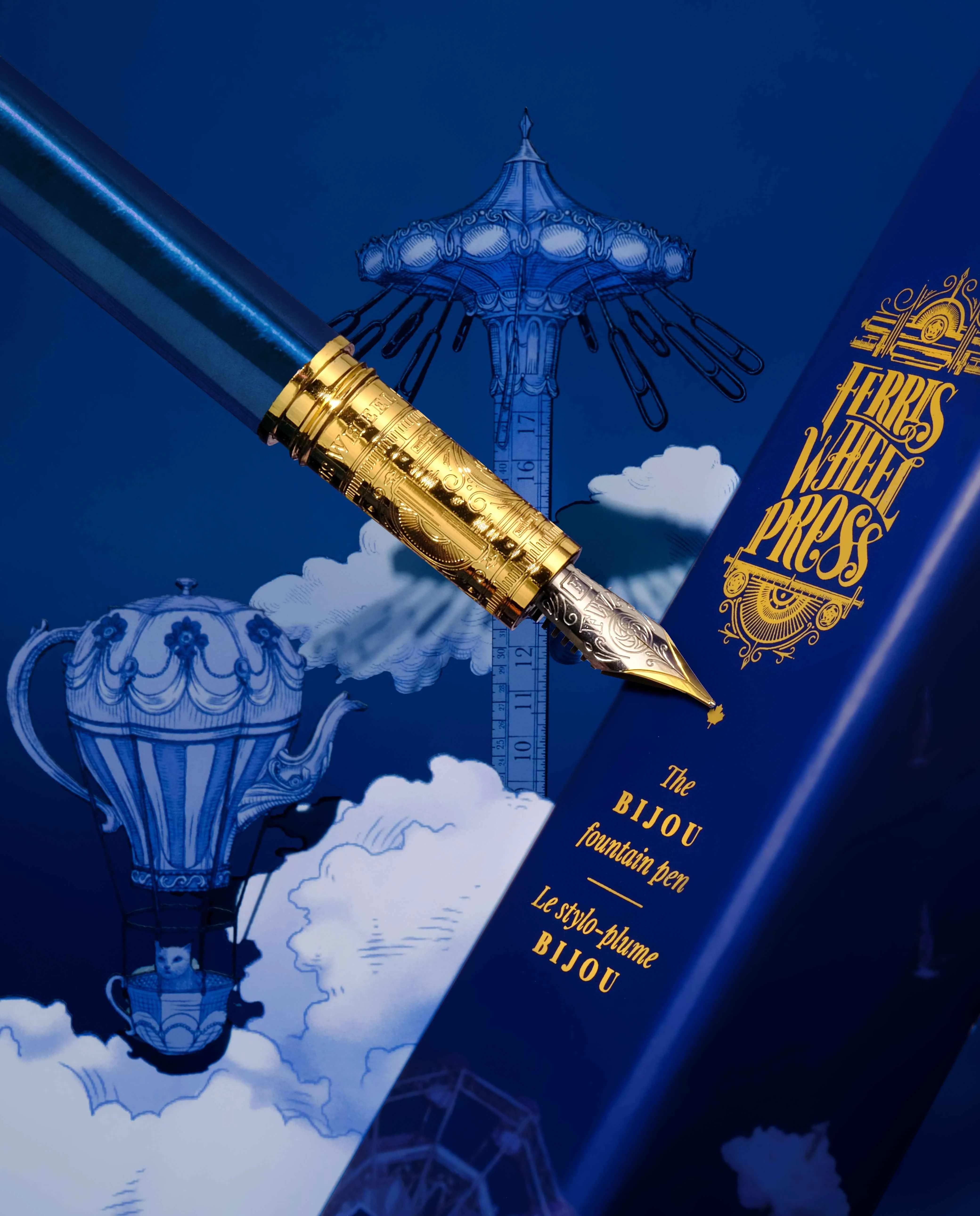 The Bijou Fountain Pen - Luna Celeste - Image 10
