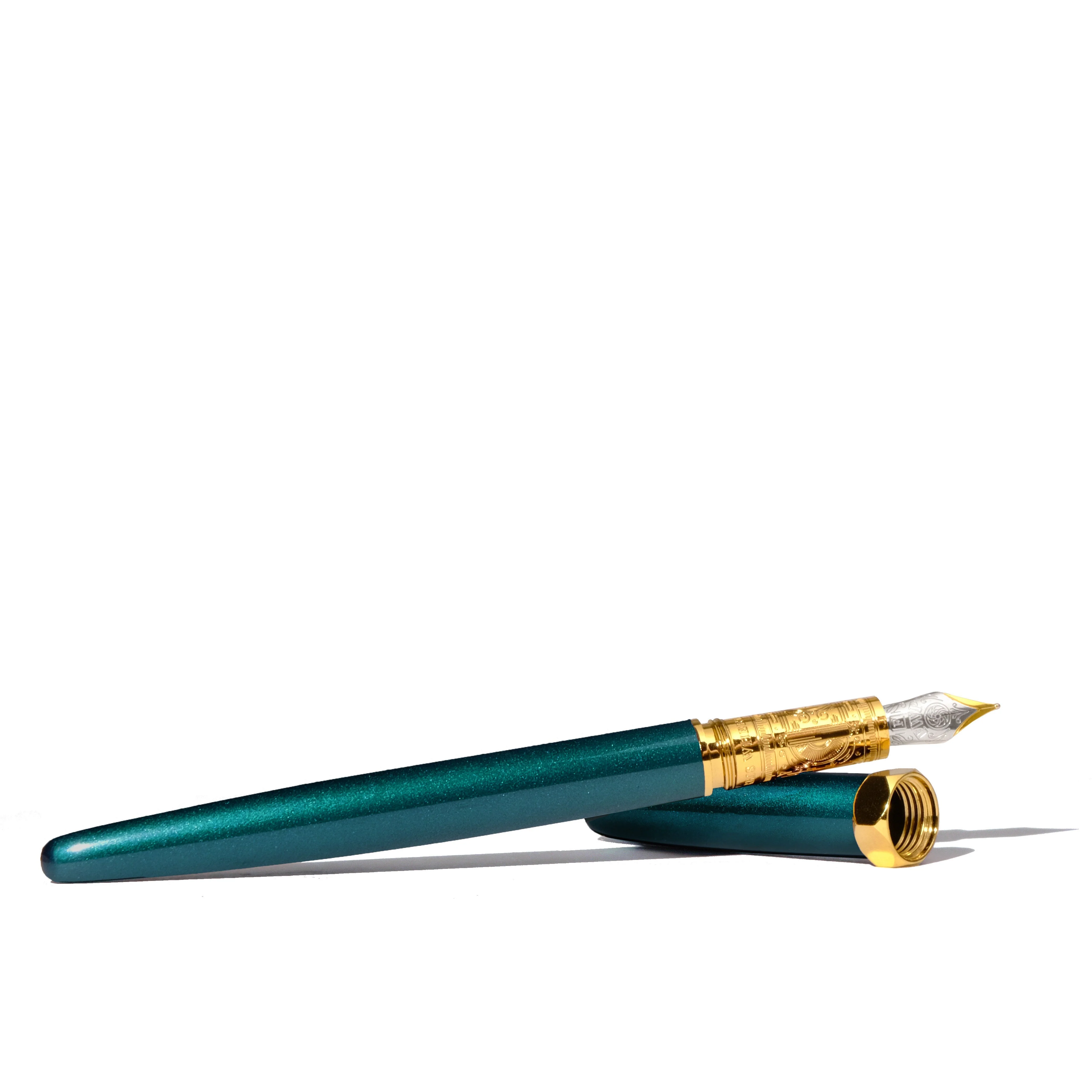 The Bijou Fountain Pen - Printmaker's Teal - Image 7