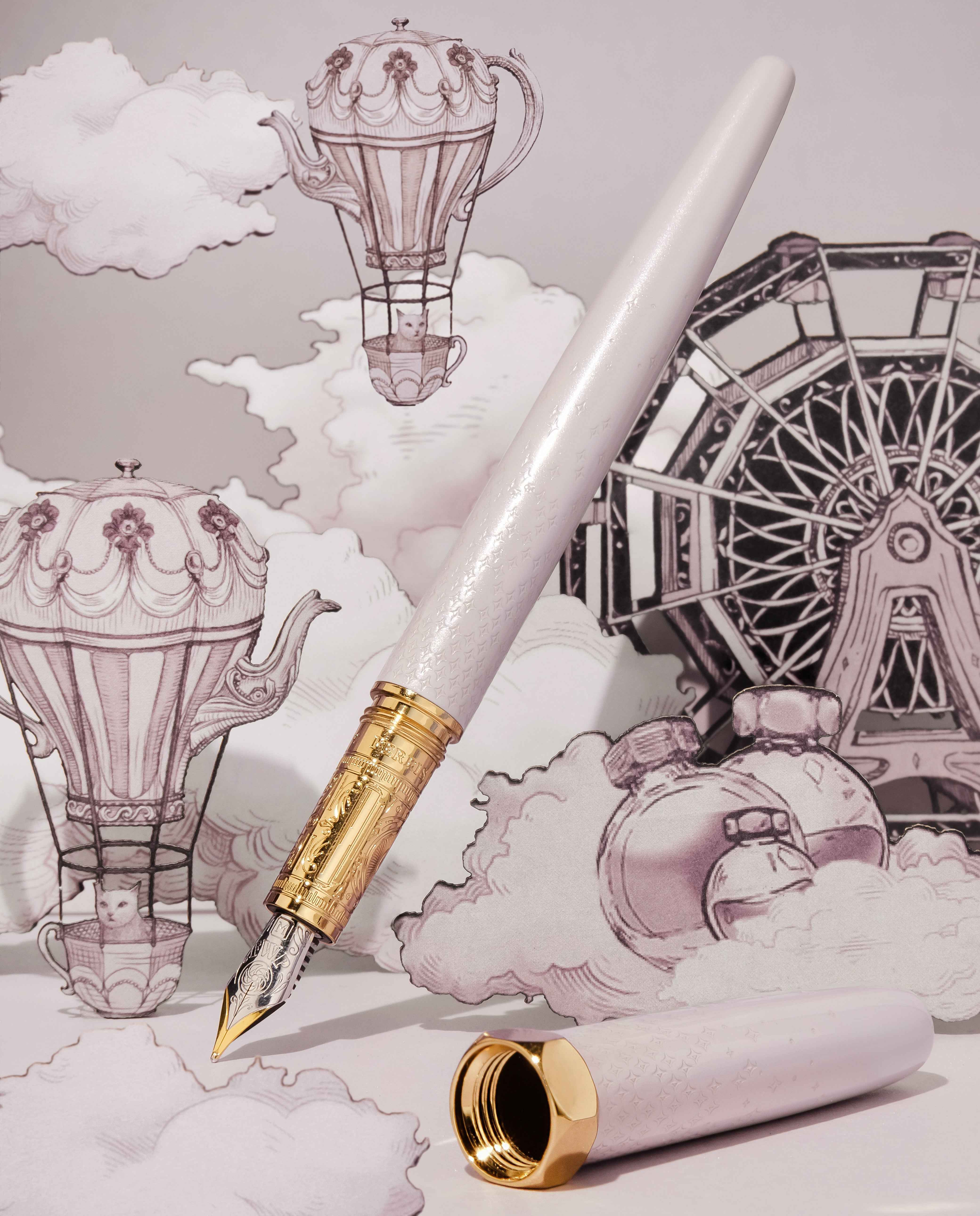 The Bijou Fountain Pen - Sandcastle Clay - Image 12
