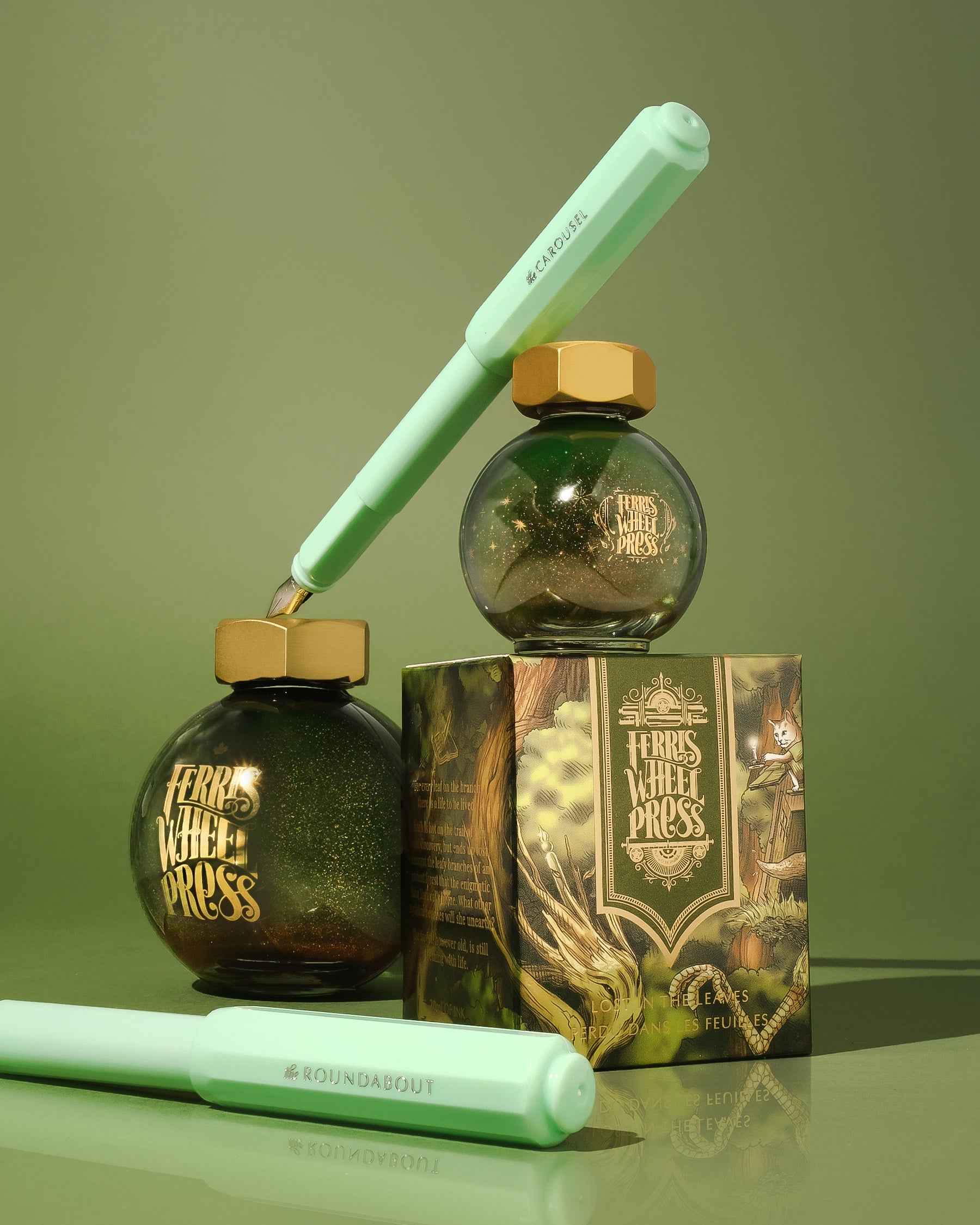 The Carousel Fountain Pen - Lost in the Leaves - Image 7
