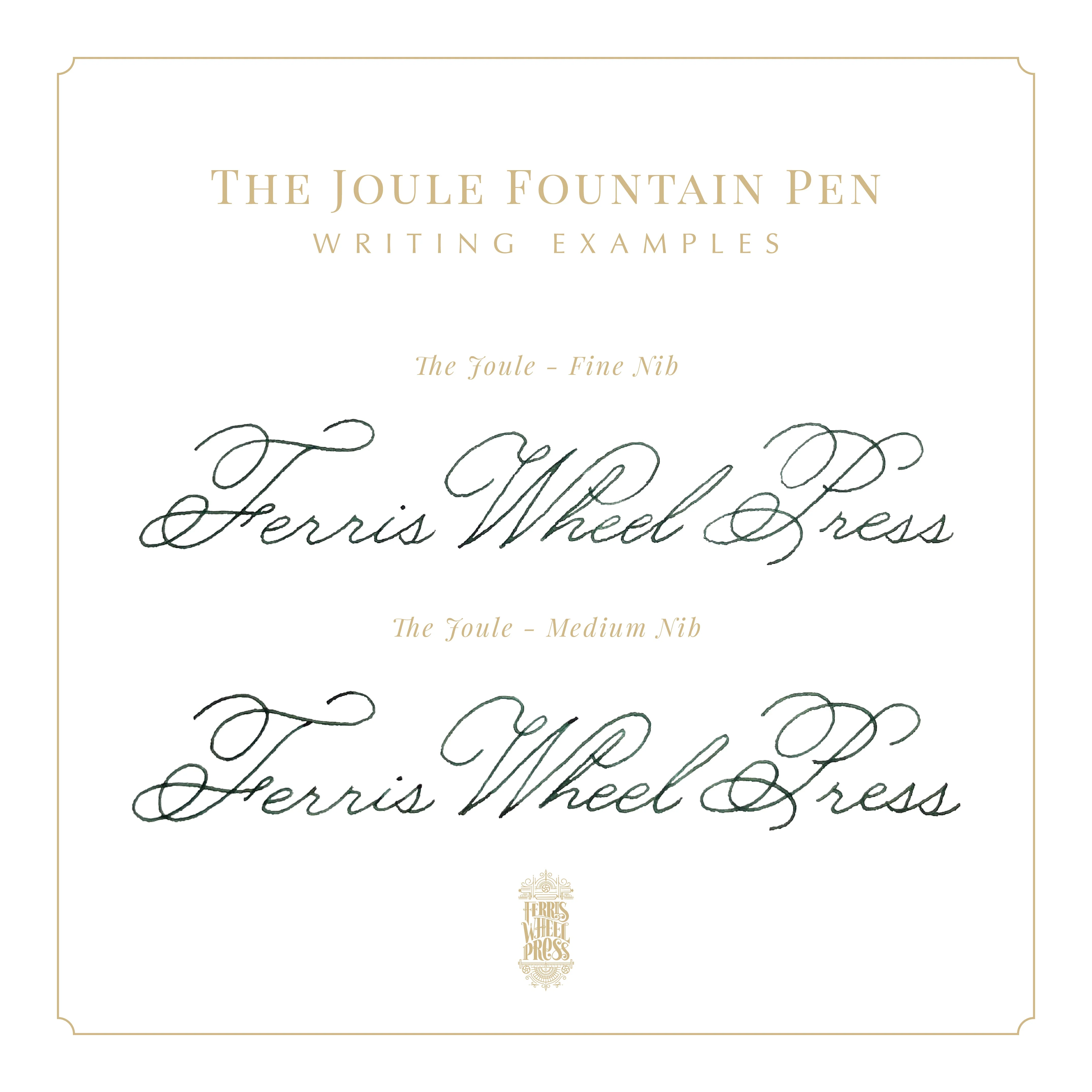 The Joule Fountain Pen - Engravers Teal - Image 9