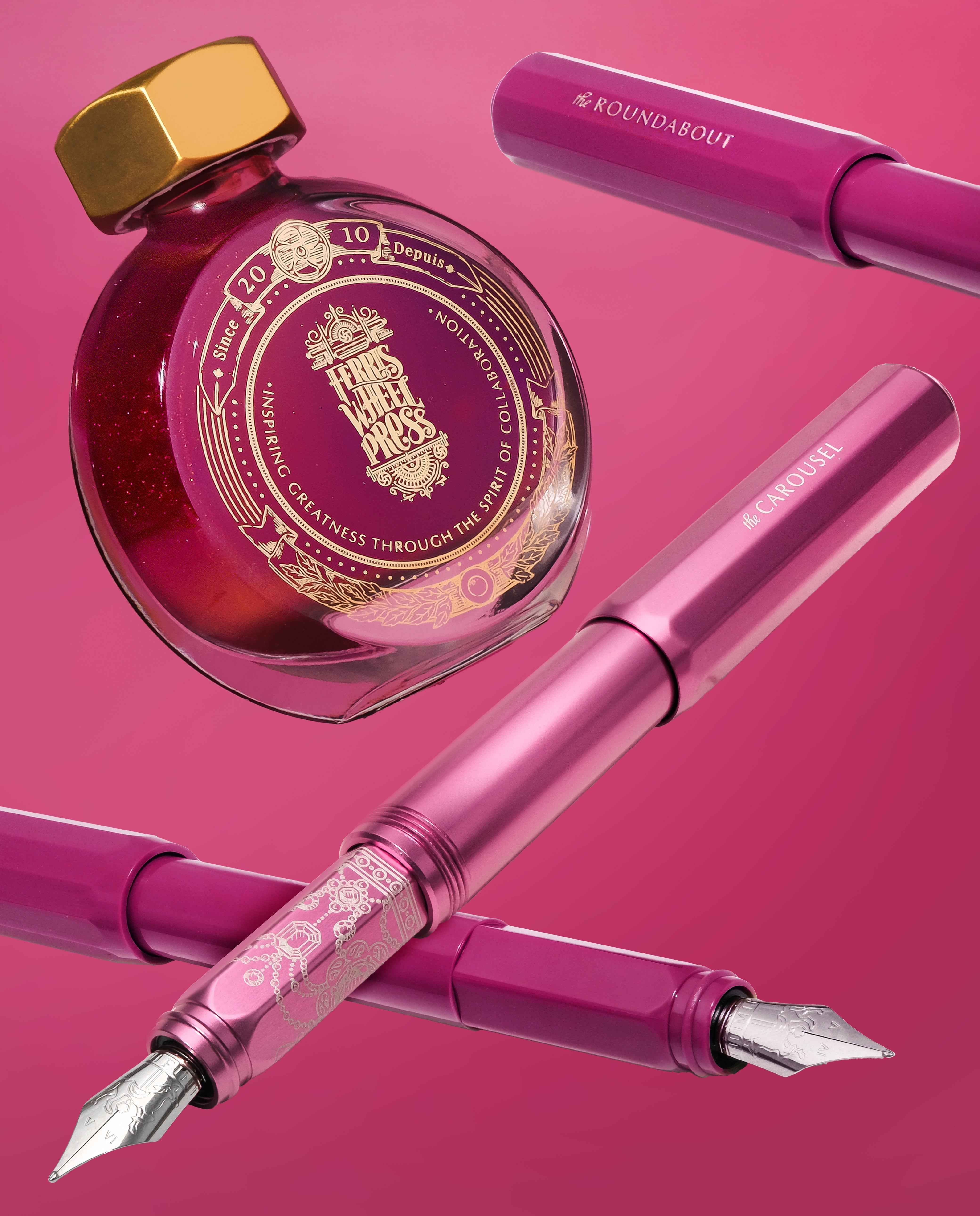 Honorary Edition | The Roundabout Rollerball Pen - Little Miss Jubilee - Image 5