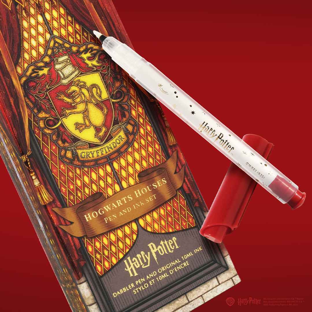 Warner Bros. | Harry Potter | Dabbler Pen and Ink Set | Gryffindor House - Image 12