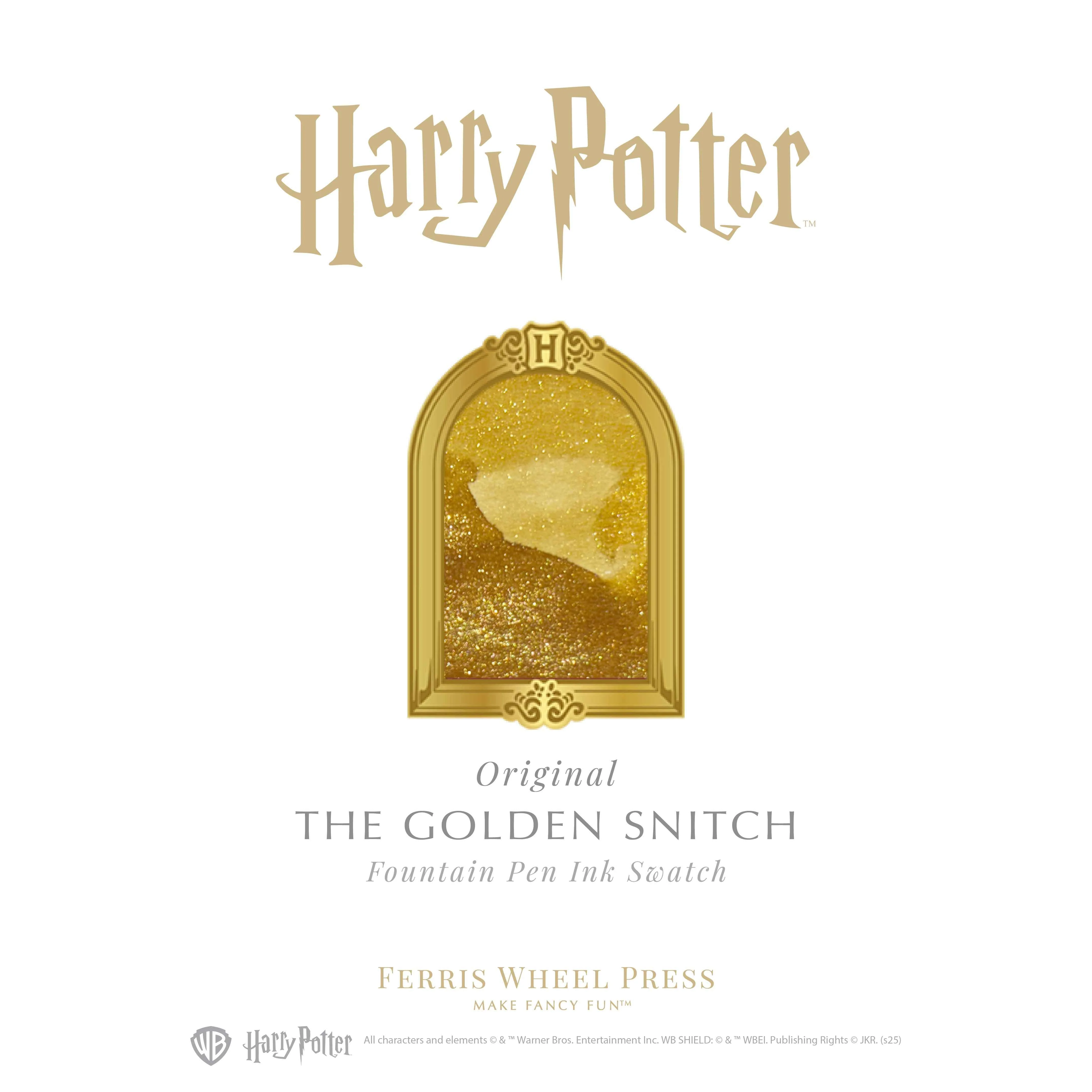 Warner Bros. | Harry Potter | Property of Hogwarts™ 38ml Ink | Limited Run | The Golden Snitch - Image 2