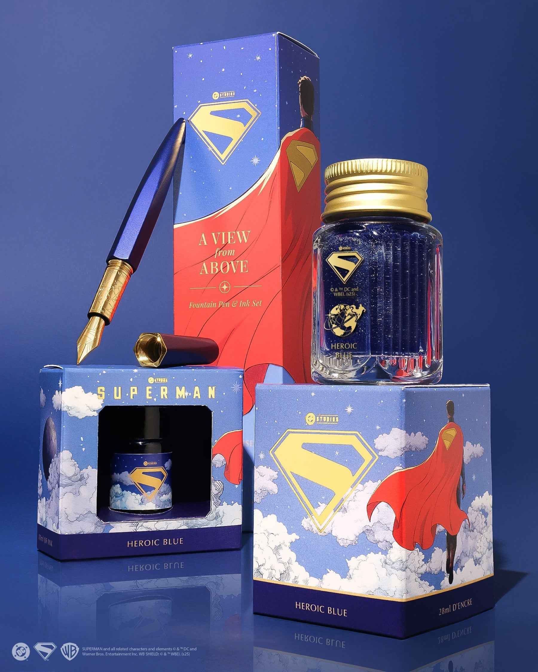 Warner Bros. | Superman | Heroic Blue 10ml Ink - Image 6