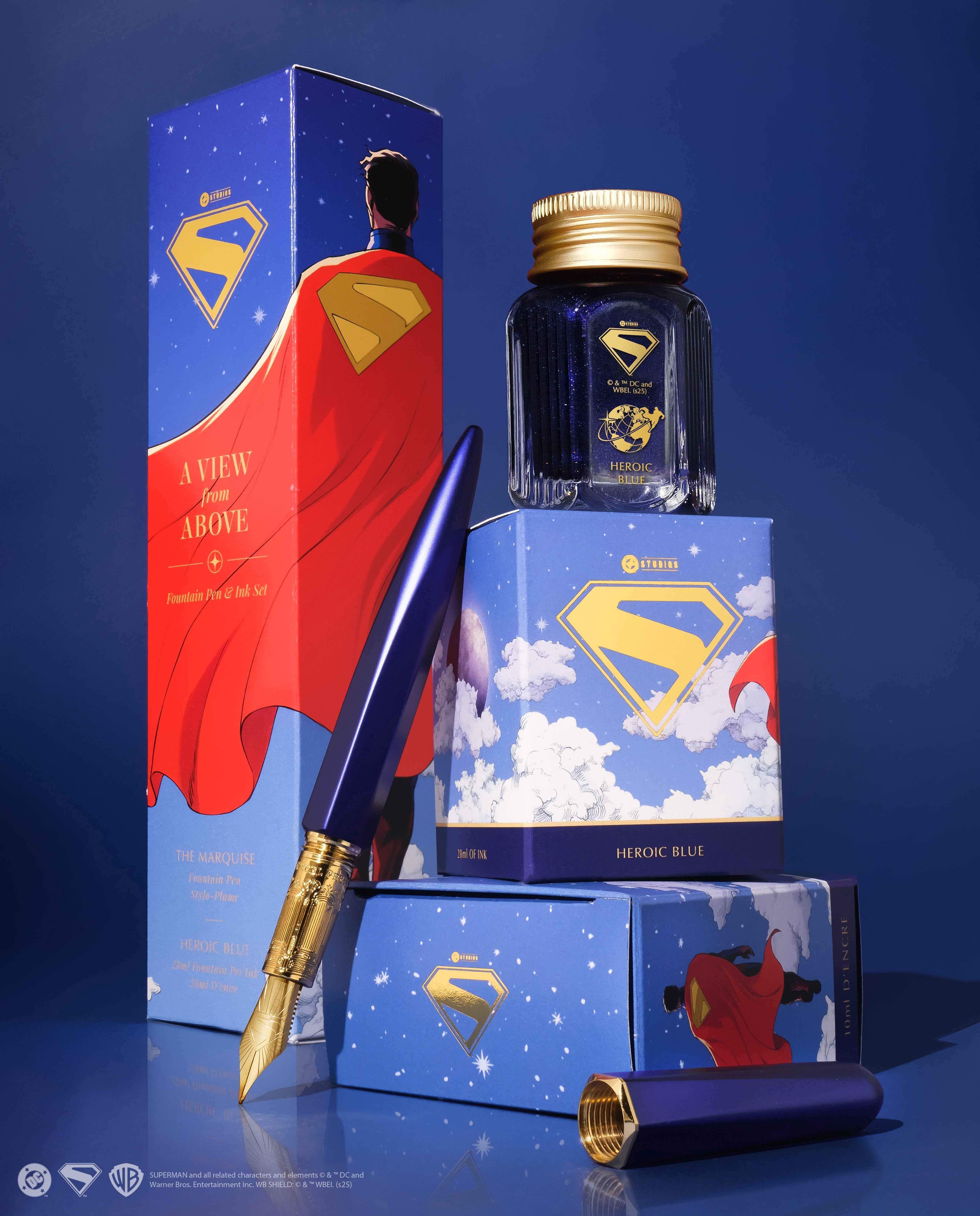 Warner Bros. | Superman | Heroic Blue 10ml Ink - Image 7
