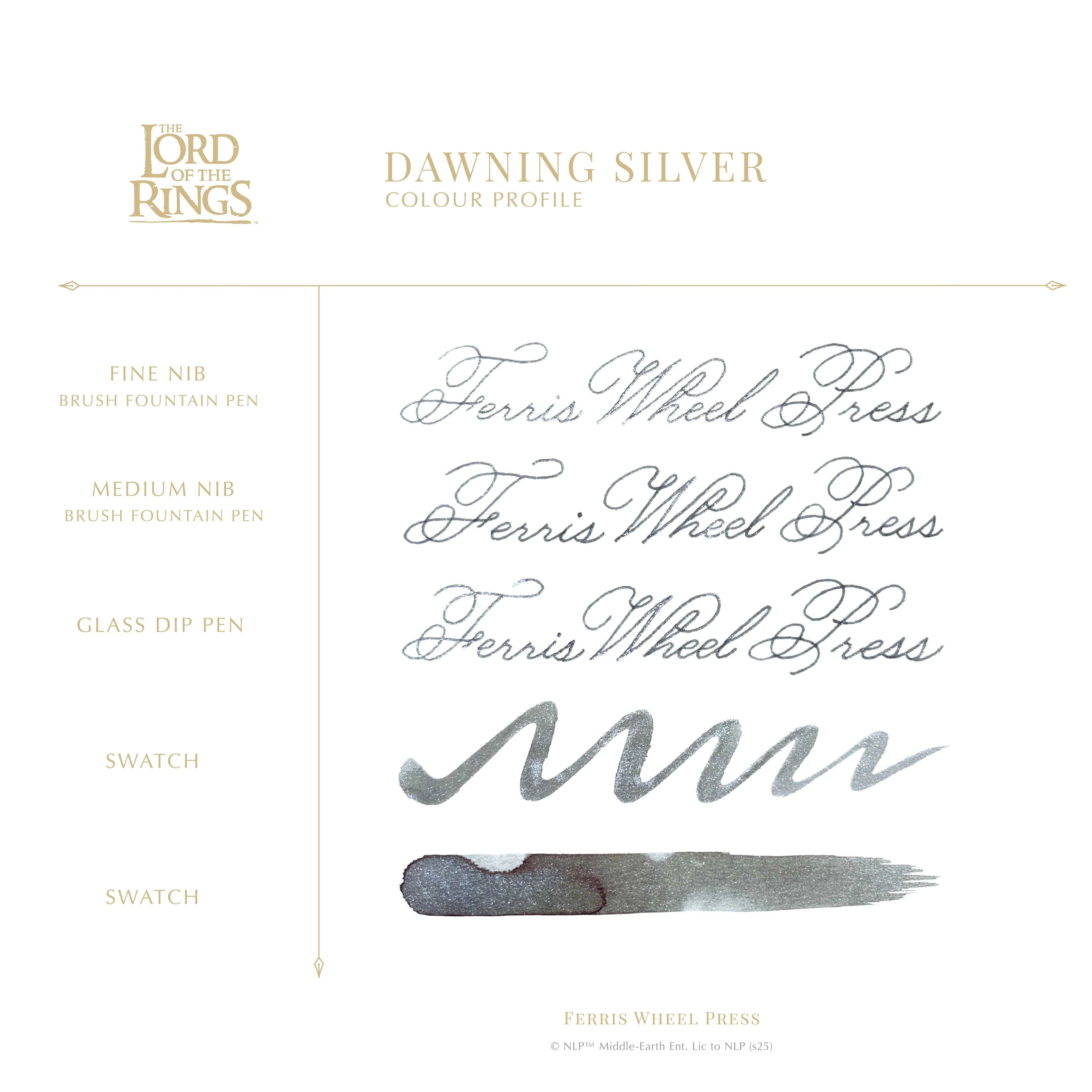 Warner Bros. | The Lord of the Rings | Dawning Silver 10ml Ink - Image 3